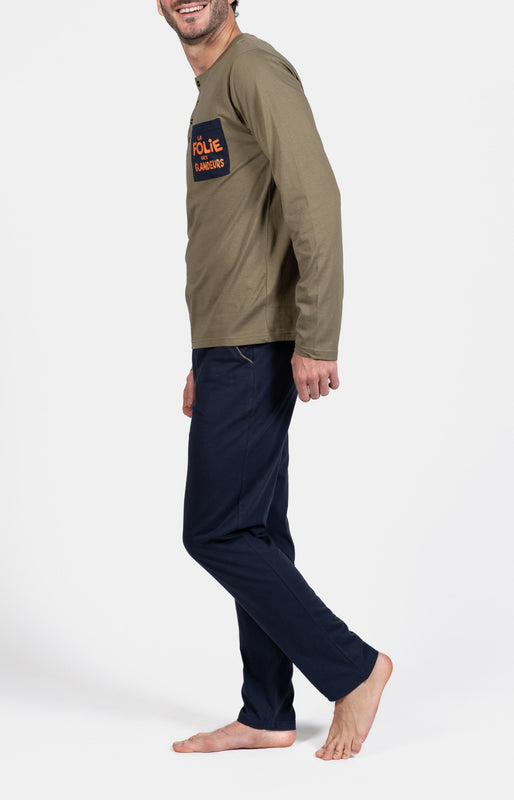 Pyjama long Homme La folie des Glandeurs Nuit 3