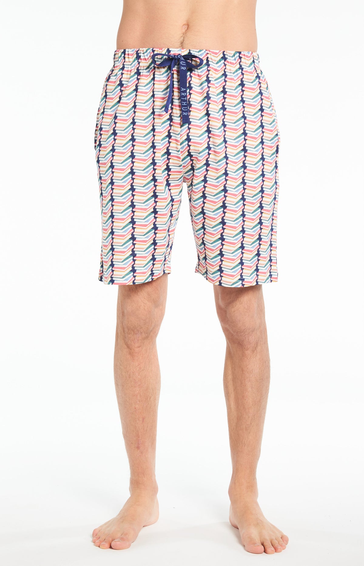 Pyjashort Homme Livre à domicile Multicolore 7