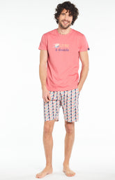 Pyjashort Homme Livre à domicile Multicolore 5