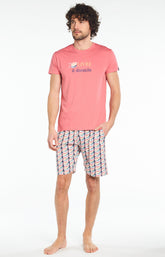 Pyjashort Homme Livre à domicile Multicolore 1